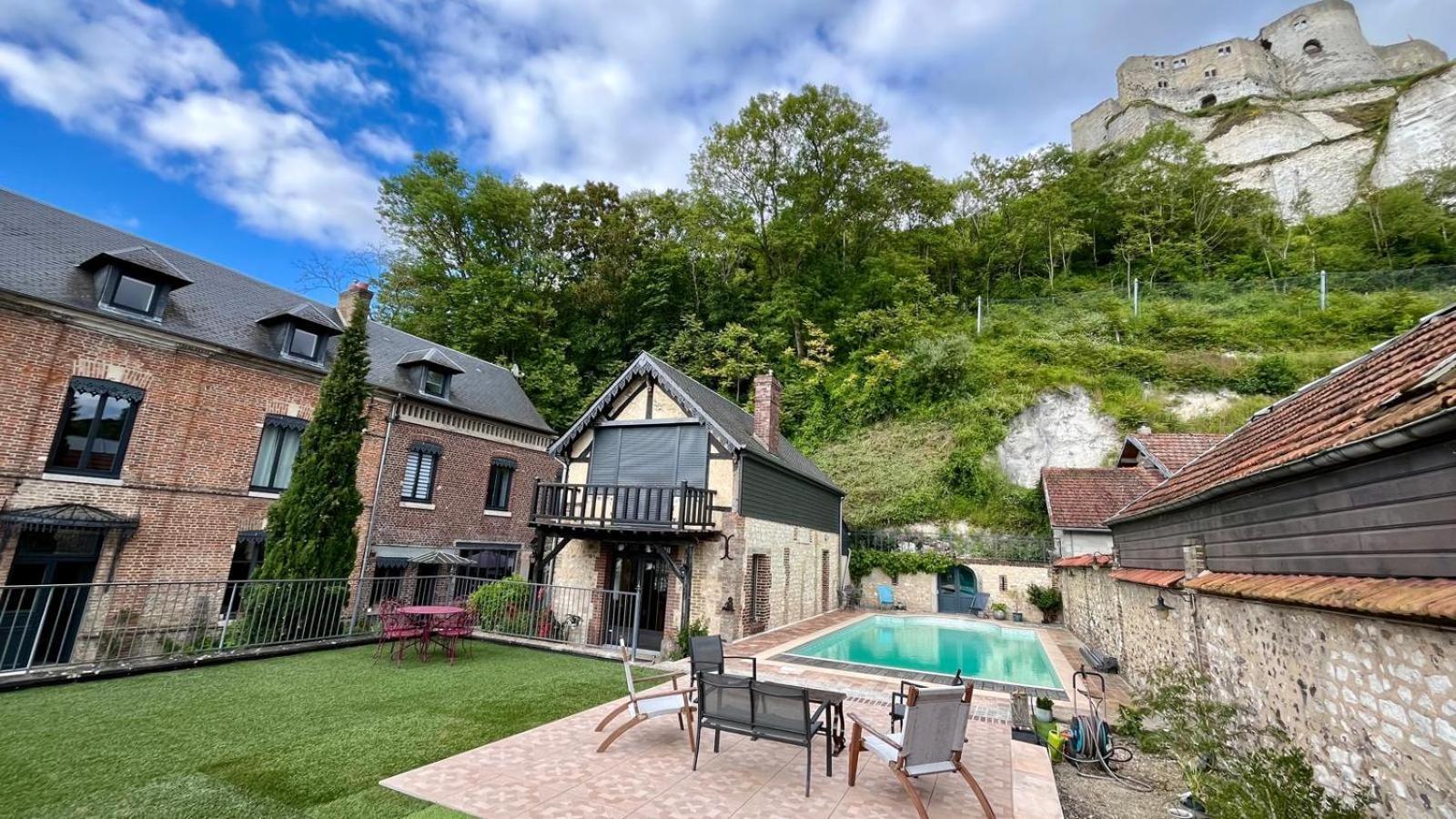 Villa Du Vieux Chateau Les Andelys Buitenkant foto